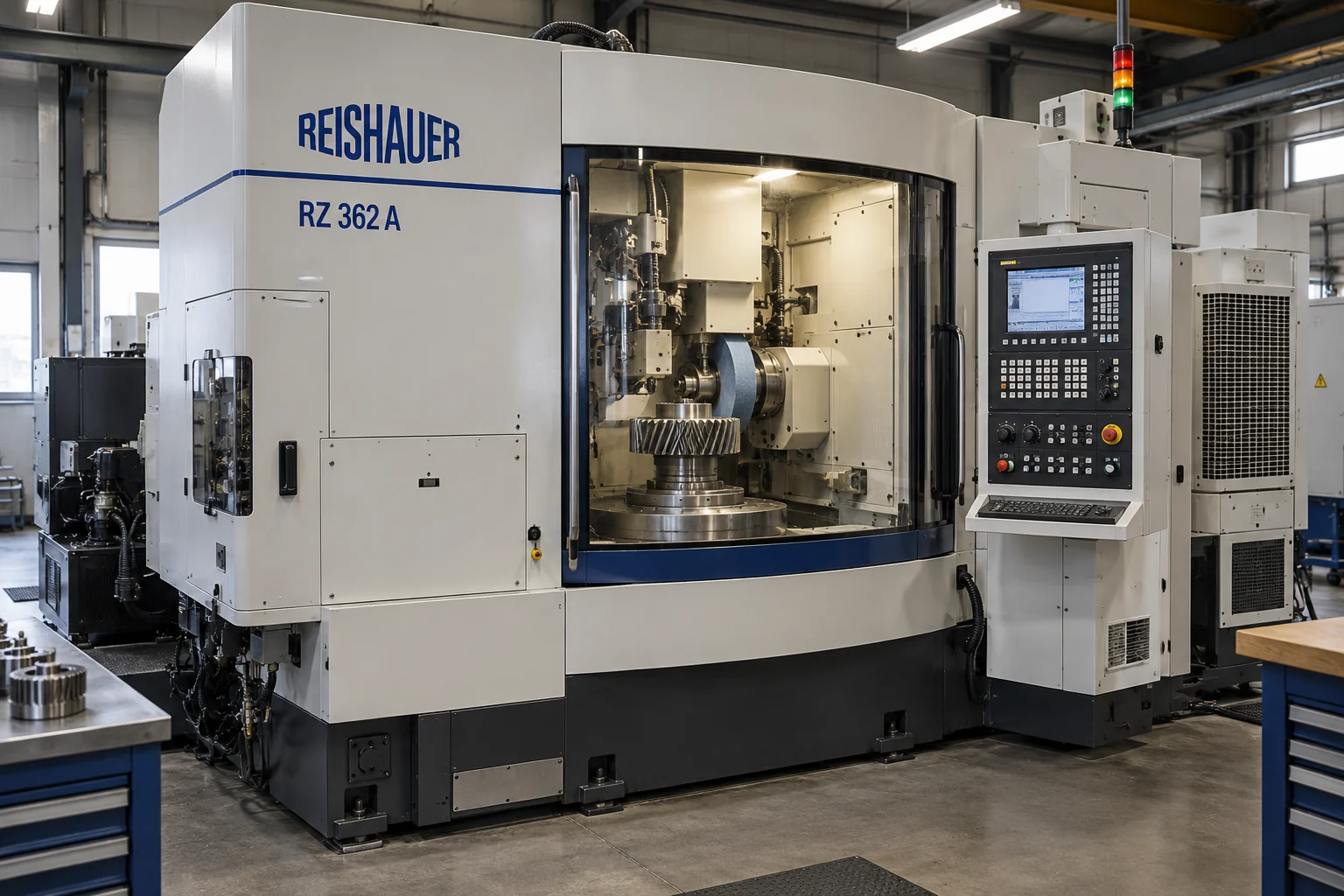 REISHAUER RZ 362 A gear grinding machine